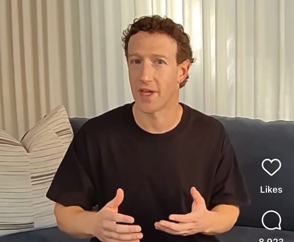 Mark Zuckerberg on the Vision Pro